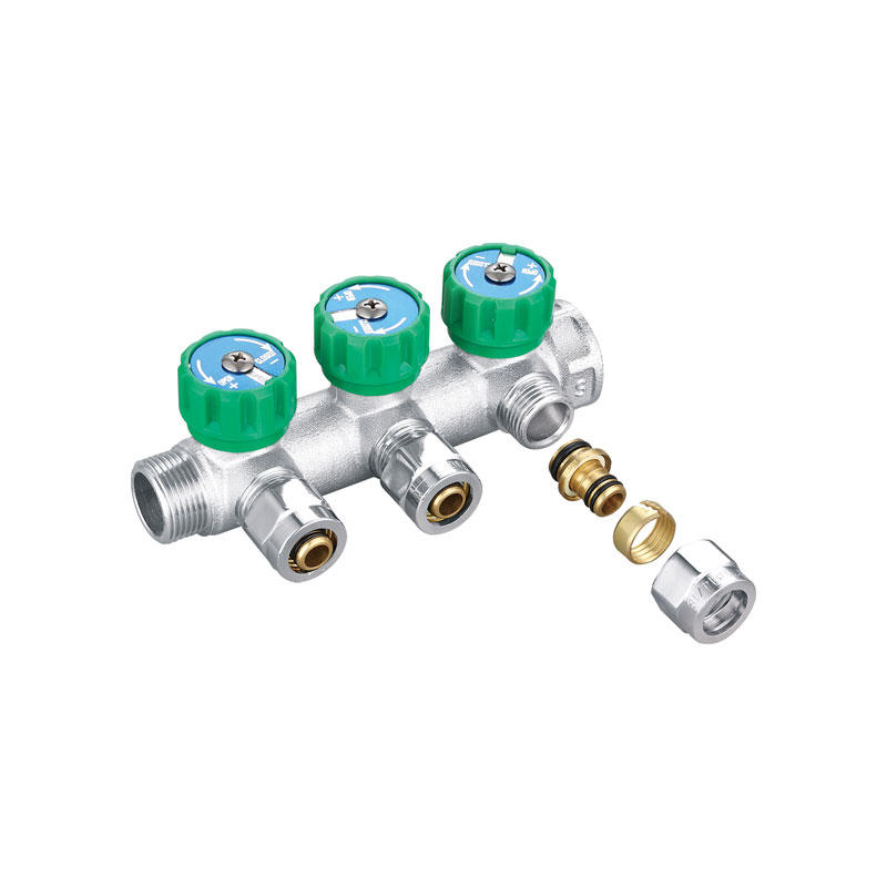  Brass manifold with insert  AMT-1001