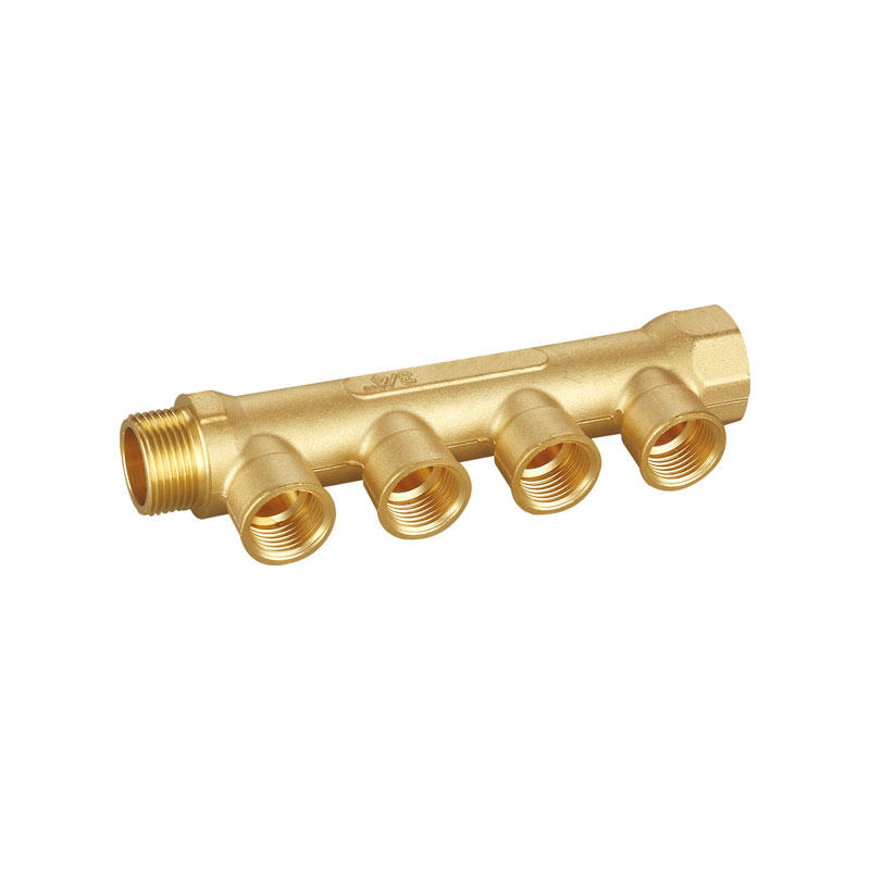 Cheapest price 4ways brass manifold  AMT-1012