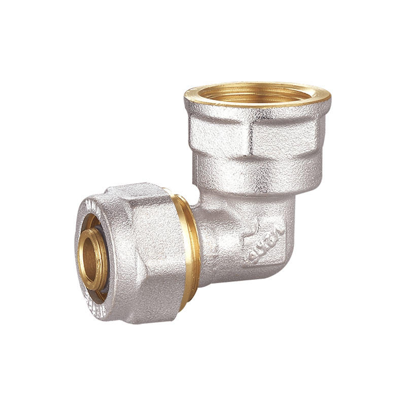 90 Degree elbow brass screw pipe fitting AMT-1203