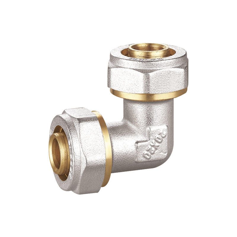 Forged 90 degree elbow brass pipe fitting AMT-1209
