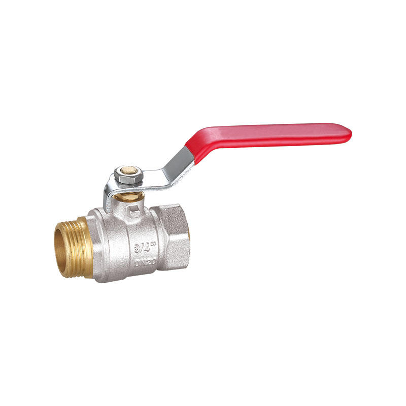 Brass full bore ball valve with long handle  AMT-2006