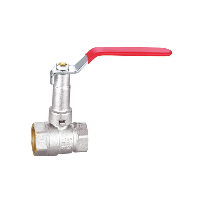 Air conditioning valve with high long handle ball valve AMT-2031