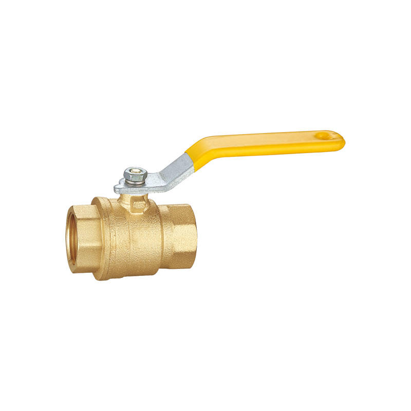 Copper colour level handle economic full bore ball valve AMT-2053