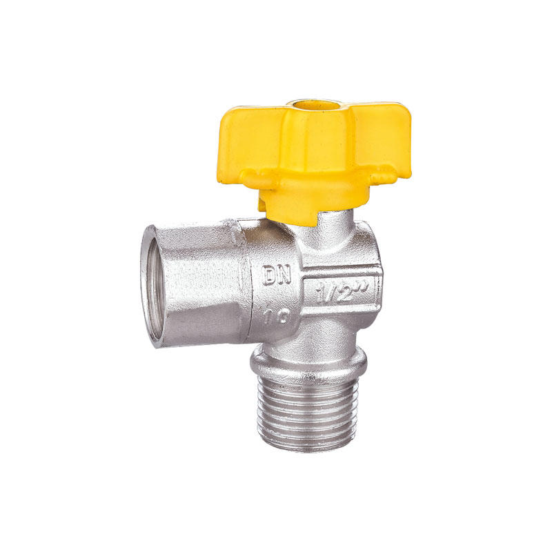 Brass angle valve with plastic handle  AMT-5018