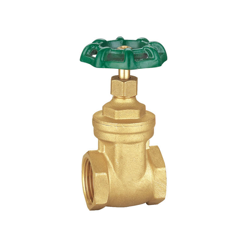 New medium brass gate valve AMT-6003