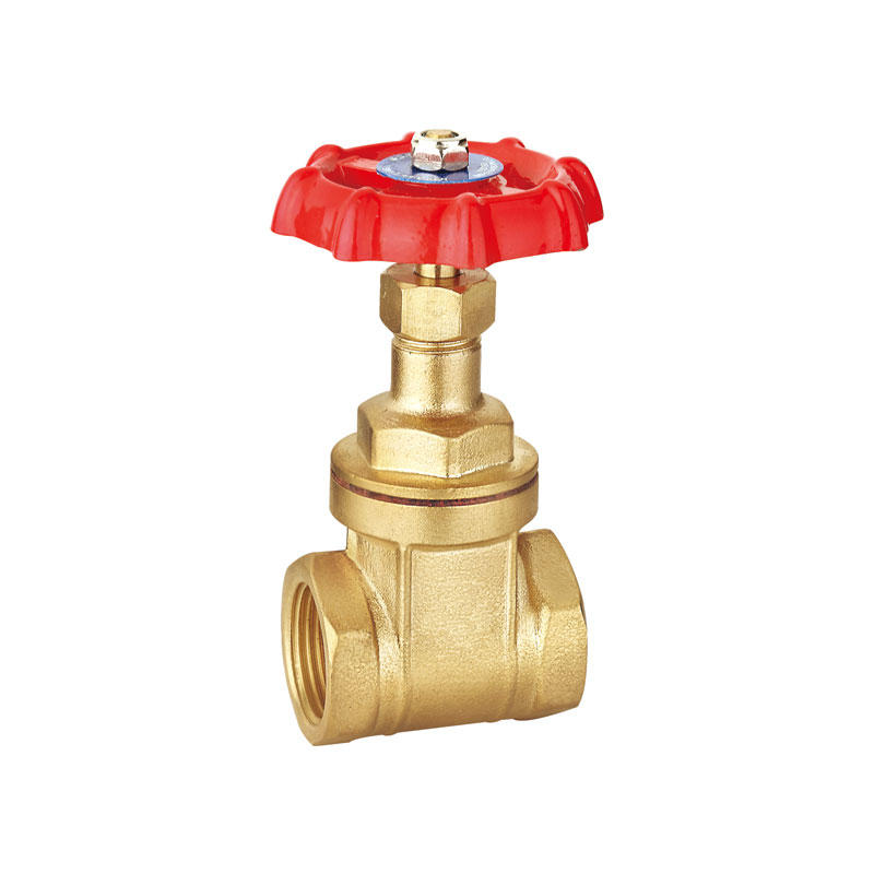 Manual drive thread connection brass gate valve AMT-6005