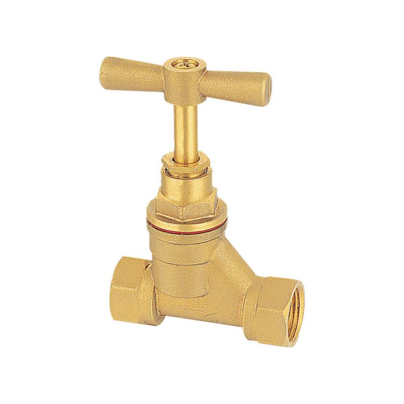 High quality anti-corrosion internal thread brass stop valve AMT-6013