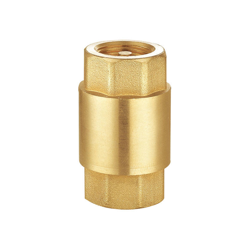  Brass universal check valve with plastic  core  AMT-8001