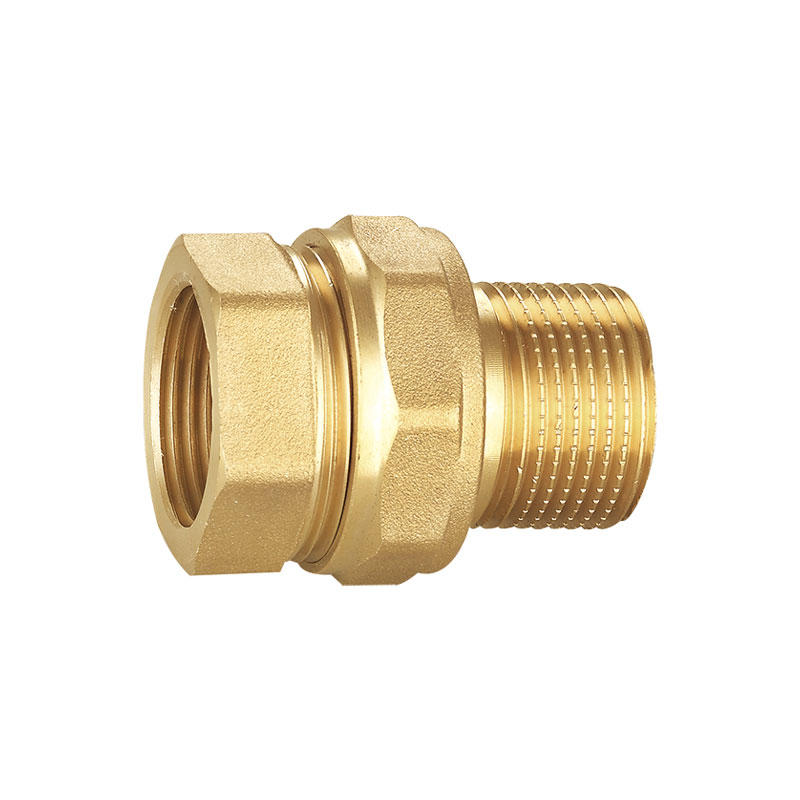 Forged brass compression fitting AMT-9041