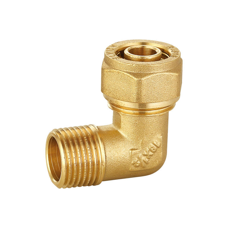 Hot sale 90 degree elbow compression brass fitting AMT-1305