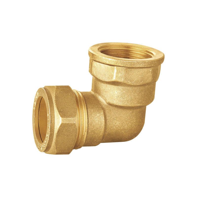  90 Degree elbow brass pipe fitting AMT-1503