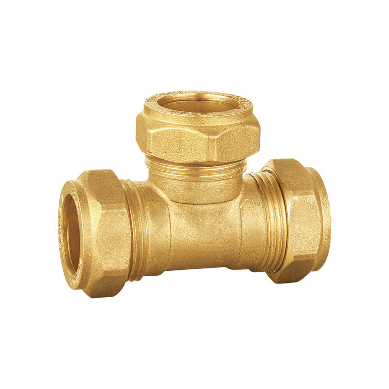 3 Way female thread brass pipe fitting AMT-1505