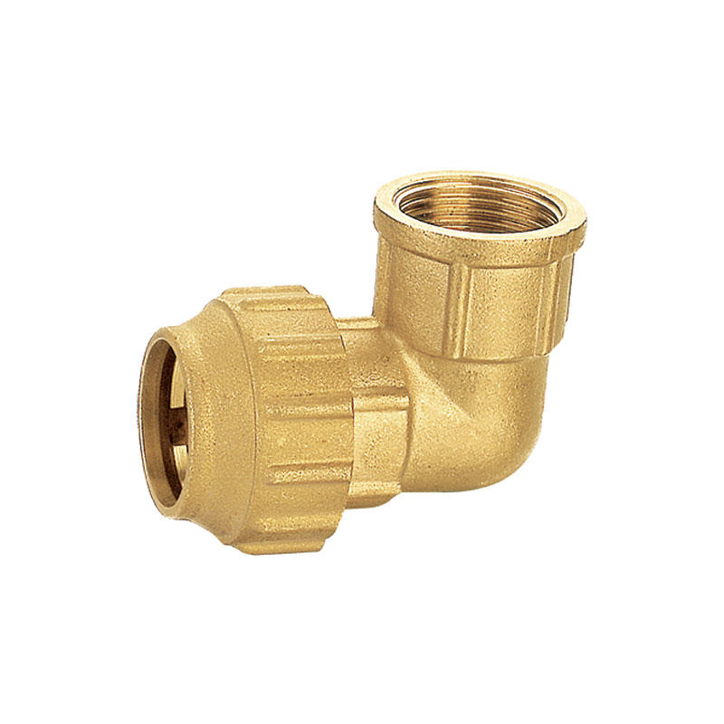 China professional manufacture 90 degree elbow brass fitting AMT-1603