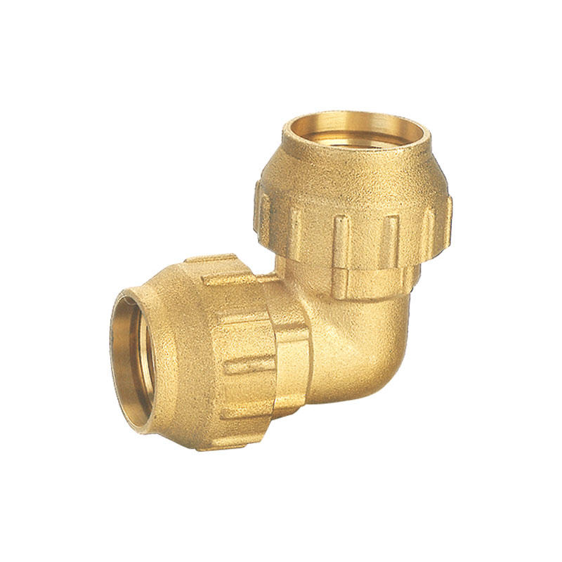  90 Degree female elbow brass fitting AMT-1608