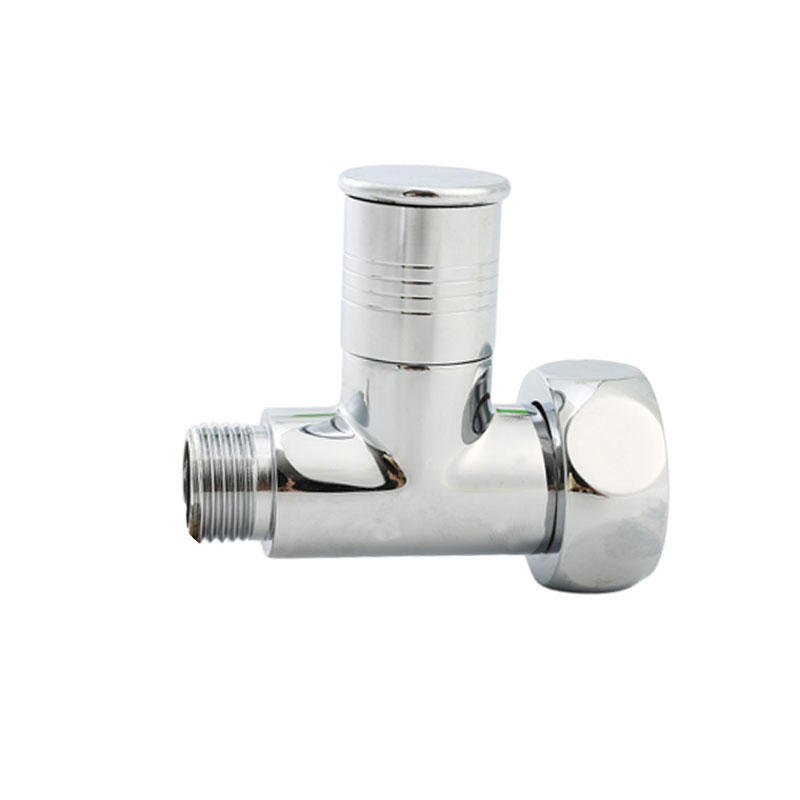 New design radiator valve  with nickel plated AMT-4030