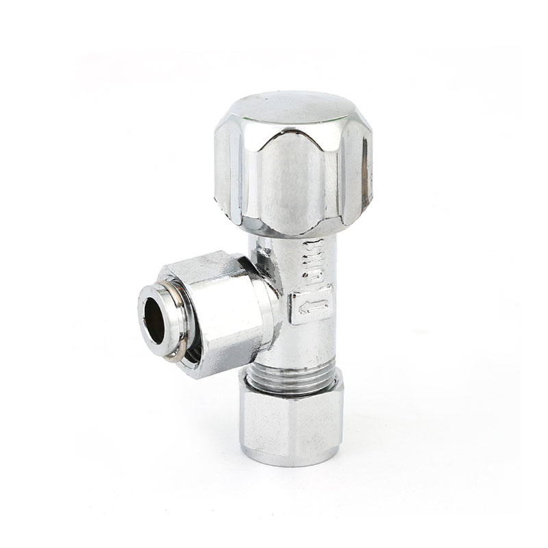 Brass angle valve european market with good quality  AMT-5026